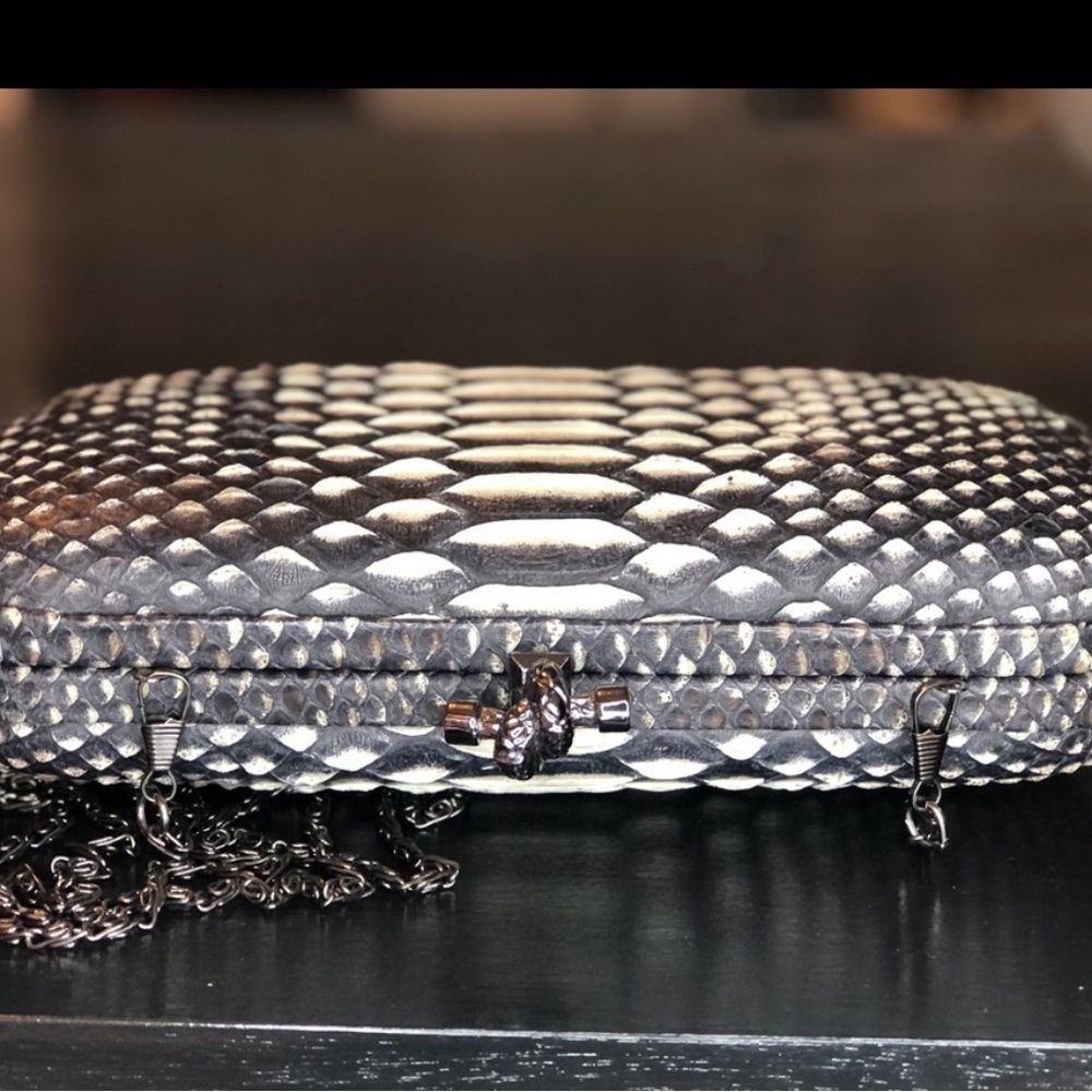 Genuine Python  Evening/Day Clutch/Bag - Picture 6 of 11